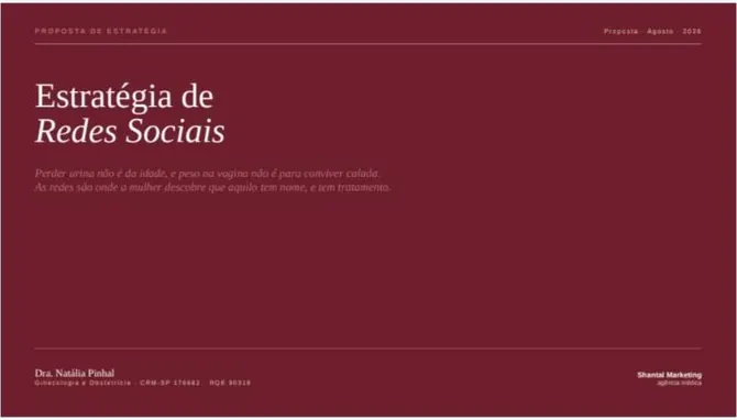 Estratégia de Redes, Dra. Natália Pinhal