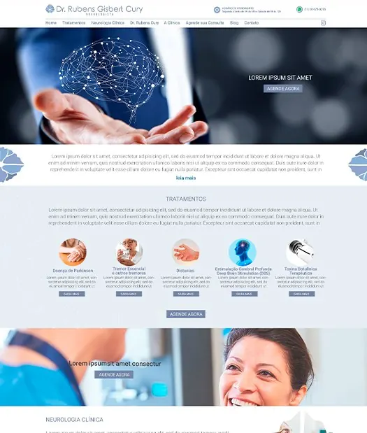 site do Dr. Rubens Gisbert Cury