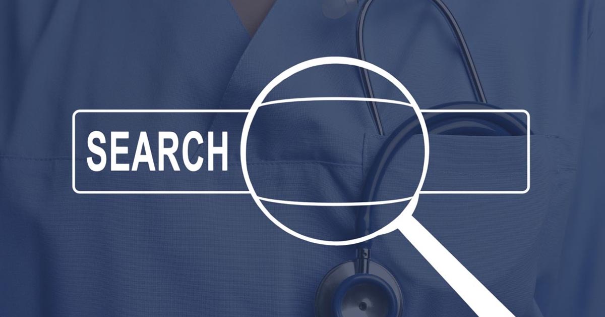 Busca orgânica na saúde destacando a importância de médicos serem encontrados no Google
