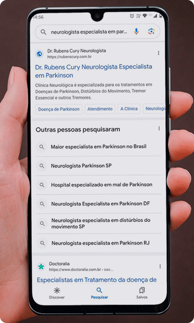 Case de Sucesso Shantal – Rubens Cury: consultório de neurologia