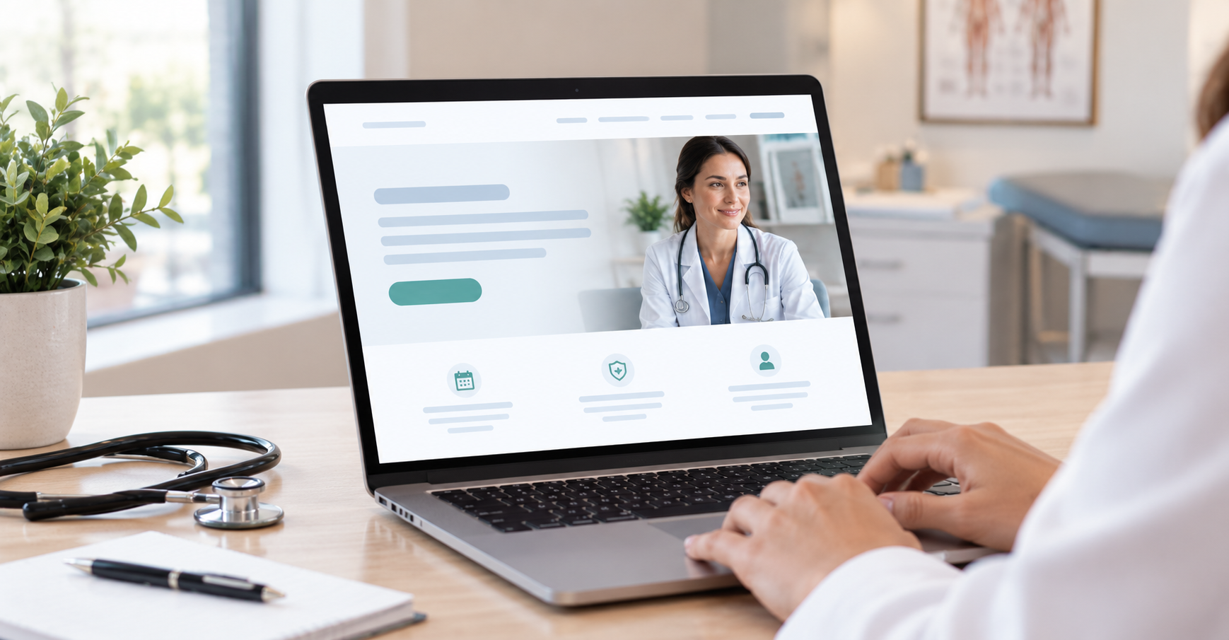 Landing page para clínica e consultório: o que é e quando usar